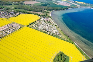 Ostseecamping Zierow von oben