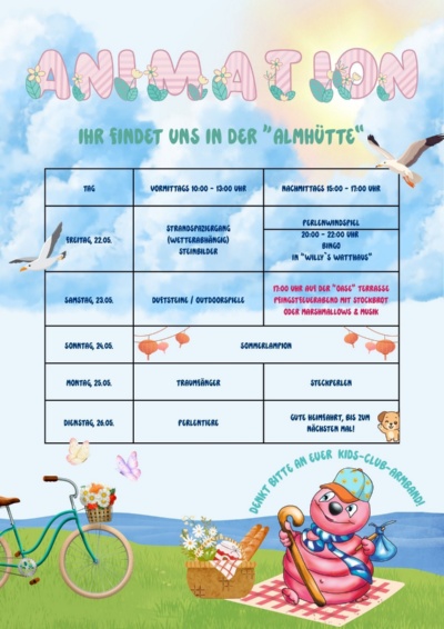 Animationsplan Pfingsten 2026